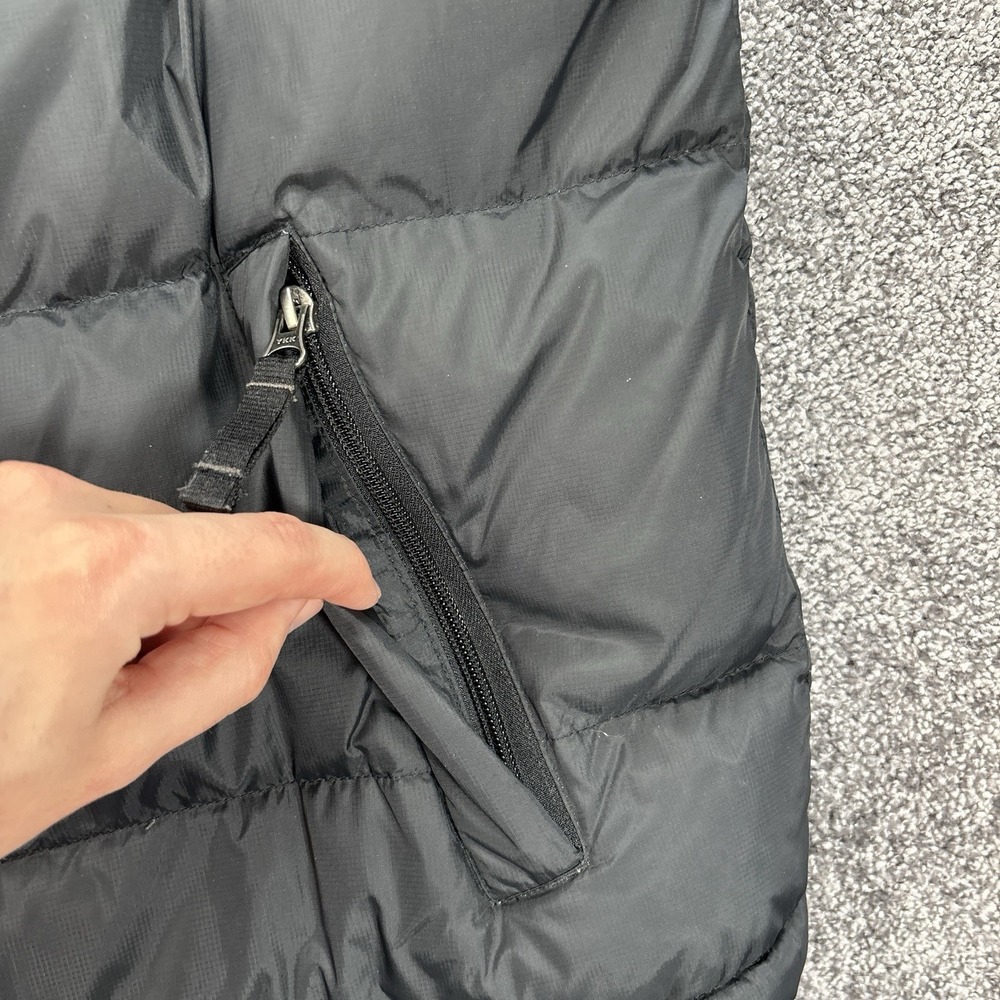 L.L. Bean Vest Mens XXL Black Goose Down Puffer Jacket Full Zip Insulated - Picture 5 of 8
